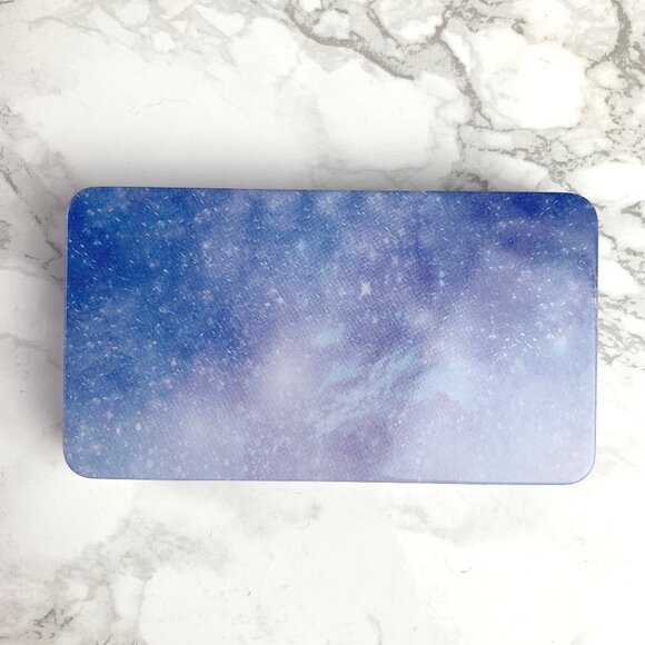 Space Pattern FLAT BOTTOM Watercolor Pans Tin - Picture 2 of 4